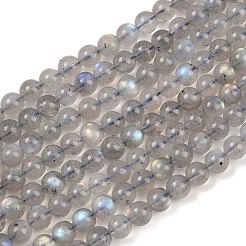 Природные лабрадорита бисер нитей&nbsp;G-H337-A02-03