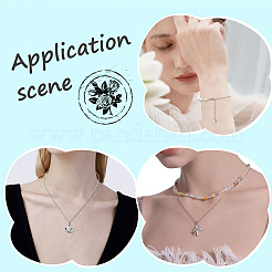 Цепочки-скрепки из нержавеющей стали 304 длиной 10 м с 50 открытыми соединительными кольцами и 20 карабинами-лобстерами FIND-SC0012-56B