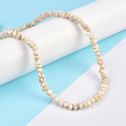 Brins de perles de magnésite naturelle&nbsp;X-TURQ-P001-02A-11