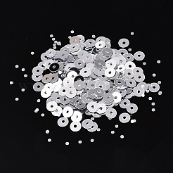 Accessori dell'ornamento paillette sfere di plastica&nbsp;X1-PVC-R014-4mm-01