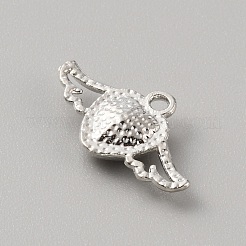 Aluminium Anhänger & Charms&nbsp;PALLOY-WH0108-07H-P