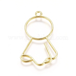 Подвески на лицевой панели из сплава цинка&nbsp;PALLOY-E564-61G