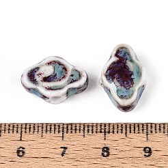 Фарфоровые бусины ручной работы PORC-T133-30I