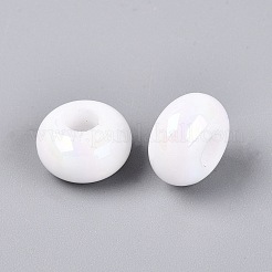Perline europei acrilici opachi&nbsp;OACR-E033-19S