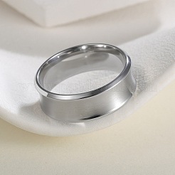男性用304ステンレススチール製指輪  ステンレス鋼色  usサイズ10（19.8mm）&nbsp;WG00A73-02