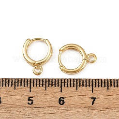 Латунная фурнитура для хооп серег&nbsp;KK-P310-26A-G