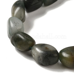 Naturales africanos hebras de abalorios de jade&nbsp;G-B078-D35-04