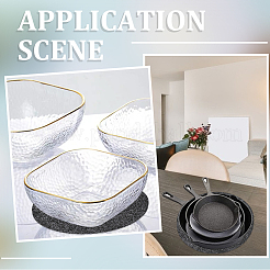 22 Stück 3 Arten Filz-Anti-Rutsch-Pad&nbsp;DIY-GF0011-30D