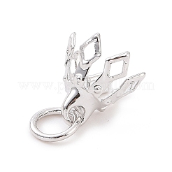 Blumenregal Überzug Messing Filigrane Perle Kappe Kautionen&nbsp;KK-L102-27P