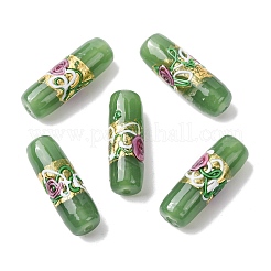 Handmade стеклянные бусины фольги&nbsp;LAMP-K039-36