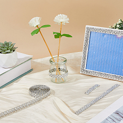 Стеклянные стразы горячей фиксации (клей-расплав на обратной стороне)&nbsp;DIY-WH0683-90C-1