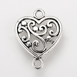 Соединители из сплава в тибетском стиле&nbsp;X-TIBE-Q077-09AS-RS