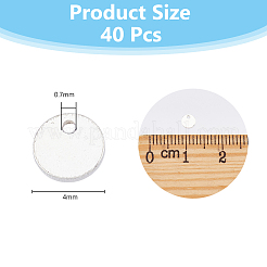 40 шт. 925 подвески из стерлингового серебра STER-DC0001-40