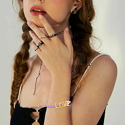 130 г бусины из смолы с металлическим покрытием&nbsp;RESI-SC0036-68