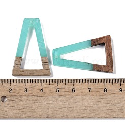 Подвески из смолы и дерева&nbsp;WOOD-F015-10F