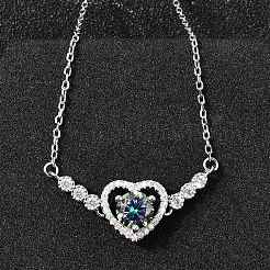 925 ссылка стерлингового серебра браслеты BJEW-D346-05B-P