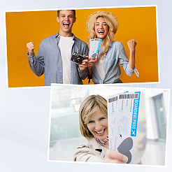 Посадочный талон-сюрприз со скретч-сюрпризом&nbsp;DIY-WH20011-31B