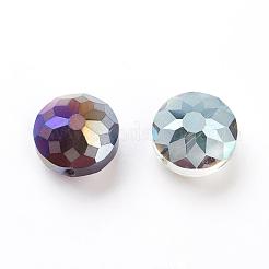 Гальванические стеклянные бусины&nbsp;EGLA-E002-M2