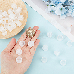 60 шт. пластиковая пробка для бутылок с откидной крышкой AJEW-BC0007-13B