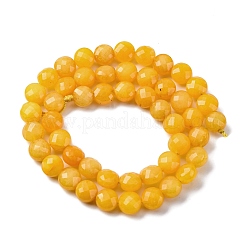 Натурального белого нефрита окрашенных нитей бисера G-C179-A44-03