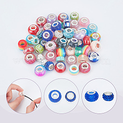 Европейские бусины из акрила FPDL-NB0001-06