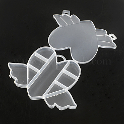 Летать контейнеры для хранения сердца пластик шарик X-CON-Q023-11