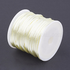 Cordones de cola de rata de satén de nailon&nbsp;NWIR-L006-1mm-32