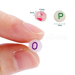 160шт 2 стиля светящиеся акриловые бусины&nbsp;MACR-YW0001-15