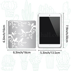 Трафареты для штампов из нержавеющей стали DIY-WH0238-076