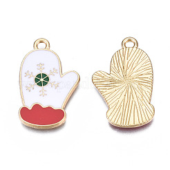 Pendentifs en émail d'alliage de placage de rack de noël&nbsp;PALLOY-N164-017