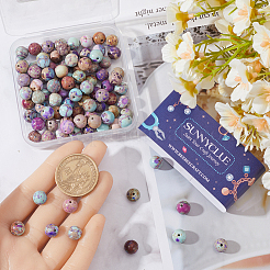 120 шт. бусины из натуральной императорской яшмы G-SC0003-06