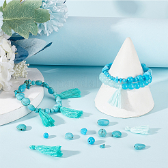 Набор для самостоятельного изготовления браслета из камня DIY-NB0009-30