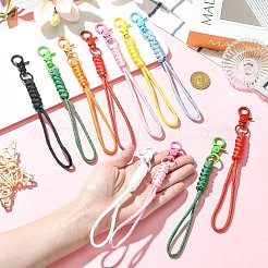 16 Stück Handygurte aus Polyester in 8 Farben&nbsp;HJEW-CJ00097