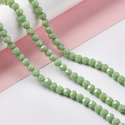 Граненые(32 грань) нити стеклянных бусин&nbsp;LS-EGLA-J042-36B-10