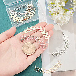 8 шт. 4 подвески из нержавеющей стали 201&nbsp;STAS-DC0006-53