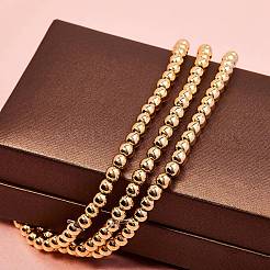 Браслеты из латуни стрейч из бисера&nbsp;BJEW-SZ0001-006A-G