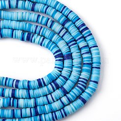 Handgemachte Fimo-Perlen Stränge&nbsp;CLAY-R089-6mm-T02B-31