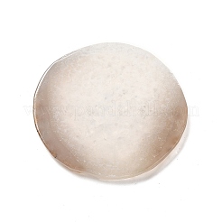 天然瑪瑙のホームディスプレイの装飾  オーバル  70~90x65~80x5~7mm&nbsp;G-G986-01B