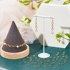 200 шт. латунные разъемные кольца для покрытия стойки KK-BC0013-85B