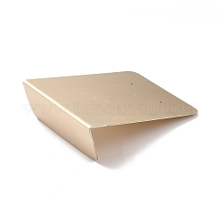アルミ合金イヤリングディスプレイスタンド  L字型  8.5x3.1x7cm  穴：1.4mm&nbsp;EDIS-E009-02G-02