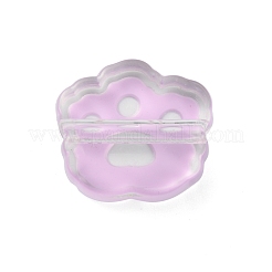 Прозрачного акрилового Европейский бисером&nbsp;OACR-CJC0006-03E