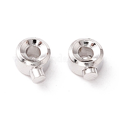 Зажимные бусины из латуни KK-E280-01P