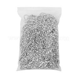 Collane a catena a palline in acciaio inossidabile 304 anti-appannamento&nbsp;CHS-O007-C-2.4mm