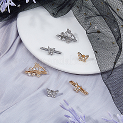 2 комплект застежек для часов из сплава 2 цветов FIND-FH0009-39