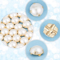 Шить на акриловой искусственной жемчужине SACR-GF0001-03B