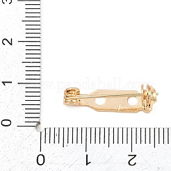 304ステンレス製ブローチ金具  バックバーピン  2穴付き  ステンレス鋼色  20.5x5x6mm&nbsp;SA-CBA4377-01B-G