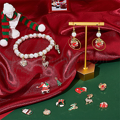 Подвески из сплава эмали 40шт 10 стиля ENAM-SC0003-68