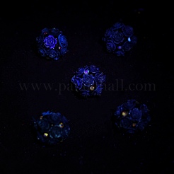 Perline di strass acriliche fatte a mano in argilla polimerica&nbsp;FIND-Z036-01G