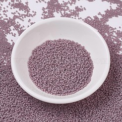 MIYUKIデリカビーズ  シリンダー  日本製シードビーズ  11/0  （db0728)不透明な藤色  1.3x1.6mm  穴：0.8mm  約10000個/袋  50 G /袋&nbsp;SEED-X0054-DB0728