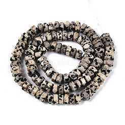 Природные яшмы далматин бисер нитей&nbsp;G-N357-14A-05